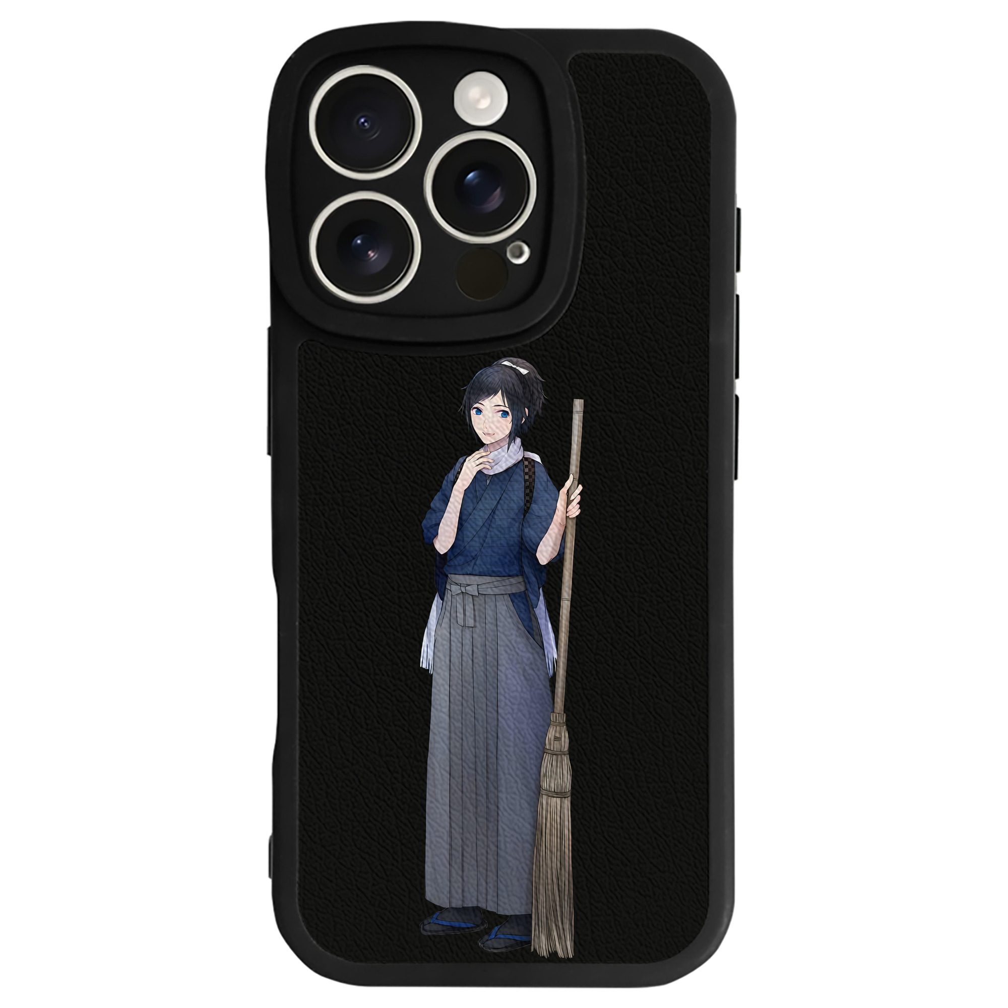 （画像用） 刀剣乱舞 Touken Ranbu 【iPhone 16シリーズ対応】シリコンスマホケース（レザー調） 材質：シリコン